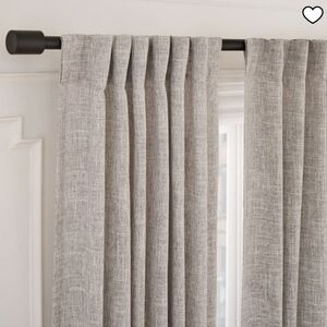 ❤️BUY 2 GET 1 FREE  West Elm Crossweave Curtain